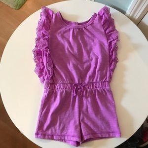 Cat & Jack Purple Romper